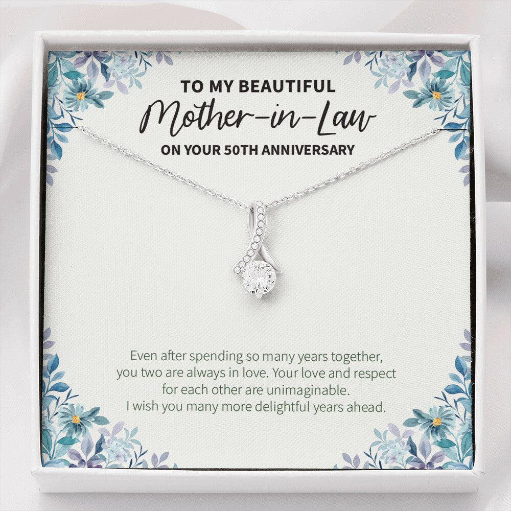 More Delightful Years Ahead alluring beauty necklace front