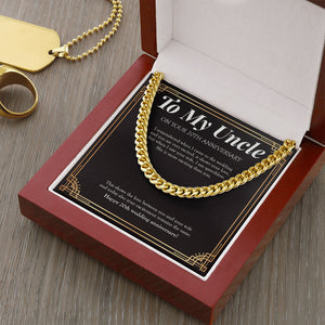 Excitement Remains The Same cuban link chain gold luxury led box