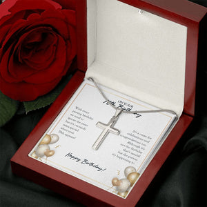 Certainly Extra-Special stainless steel cross luxury led box rose