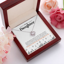 Load image into Gallery viewer, No Limits love knot pendant luxury led box red flowers
