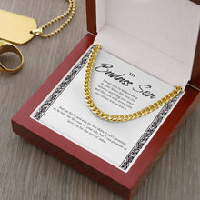 Load image into Gallery viewer, Deep In Your Heart cuban link chain gold luxury led box
