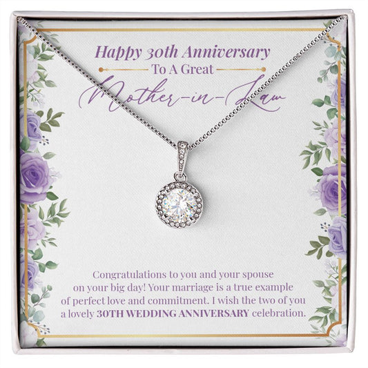Example Of Perfect Love eternal hope necklace front