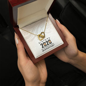 Sisters 2020 interlocking heart pendant luxury hold hand