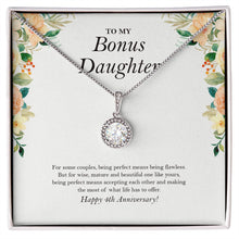 Load image into Gallery viewer, Beautiful One Like Yours eternal hope necklace front
