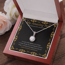 Load image into Gallery viewer, Keep Falling In Love eternal hope pendant luxury led box red flowers

