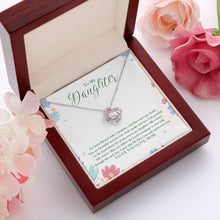 Load image into Gallery viewer, Full of Love love knot pendant luxury led box red flowers
