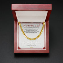 Load image into Gallery viewer, Magic Of Falling In Love cuban link chain gold mahogany box led
