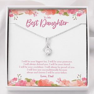 Your Biggest Fan alluring beauty necklace front