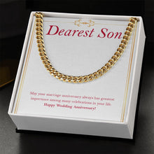 Load image into Gallery viewer, Always Has Greatest Importance cuban link chain gold standard box
