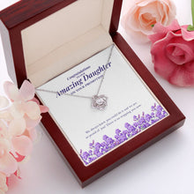 Load image into Gallery viewer, No Stopping Now love knot pendant luxury led box red flowers
