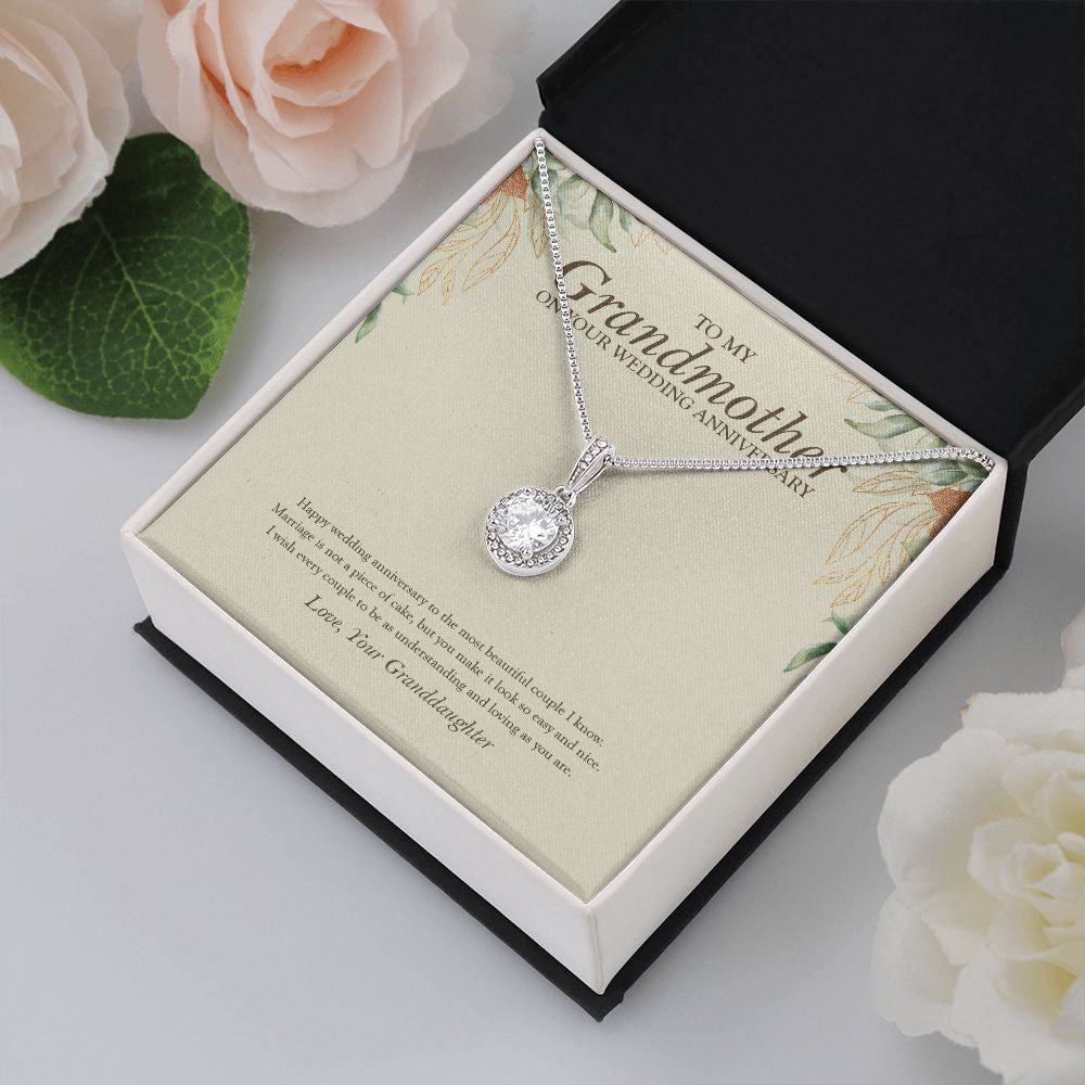 Marriage Is Not A Piece Of Cake eternal hope pendant yellow flower