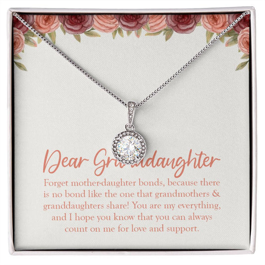Count Me For Love And Support eternal hope necklace front
