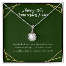 Load image into Gallery viewer, Glad I Will Never Know eternal hope necklace front
