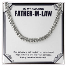 Load image into Gallery viewer, To Have Love Like Yours cuban link chain silver front
