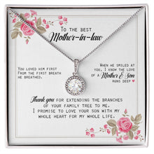 Load image into Gallery viewer, You Loved Him First eternal hope necklace front

