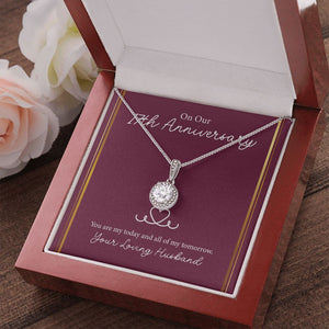 All Of My Tomorrow eternal hope pendant luxury led box red flowers