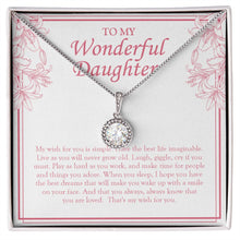 Load image into Gallery viewer, A Smile On Your Face eternal hope necklace front
