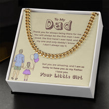 Load image into Gallery viewer, Lucky to have You cuban link chain gold standard box
