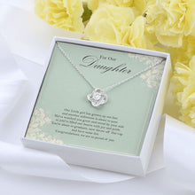 Load image into Gallery viewer, Another Milestone To Pass love knot pendant yellow flower
