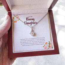 Load image into Gallery viewer, Phase Of Life alluring beauty necklace luxury led box hand holding
