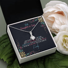Load image into Gallery viewer, Soulmates Do Exist alluring beauty pendant white flower
