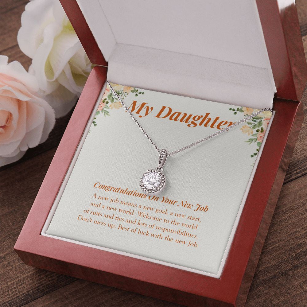 New Job And Goal eternal hope pendant luxury led box red flowers