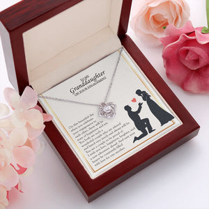 Wonderful Couple Who Adored love knot pendant luxury led box red flowers