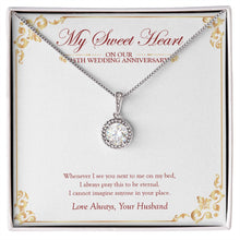 Load image into Gallery viewer, I Always Pray eternal hope necklace front
