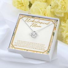 Load image into Gallery viewer, Most Precious Gift love knot pendant yellow flower
