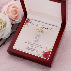 Found A Soulmate alluring beauty pendant luxury led box flowers