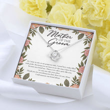 Load image into Gallery viewer, Filled With Pride love knot pendant yellow flower
