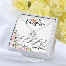 Load image into Gallery viewer, Life you always Imagined love knot pendant yellow flower
