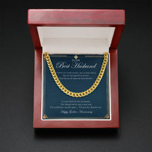 Load image into Gallery viewer, The Good Times cuban link chain gold mahogany box led

