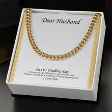 Load image into Gallery viewer, Without A Doubt cuban link chain gold standard box
