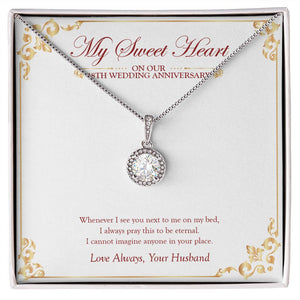 Whenever I See You eternal hope necklace front
