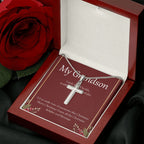 Tons Of Memories This Day stainless steel cross luxury led box rose