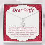Pregnancy Glow Is Shining alluring beauty necklace front