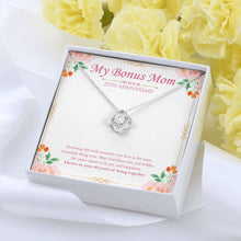 Load image into Gallery viewer, With Someone You Love love knot pendant yellow flower
