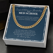 Load image into Gallery viewer, More People Like You cuban link chain gold standard box
