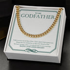 Special Day Of Love cuban link chain gold standard box