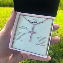 Load image into Gallery viewer, Choose Your Battles stainless steel cross standard box on hand

