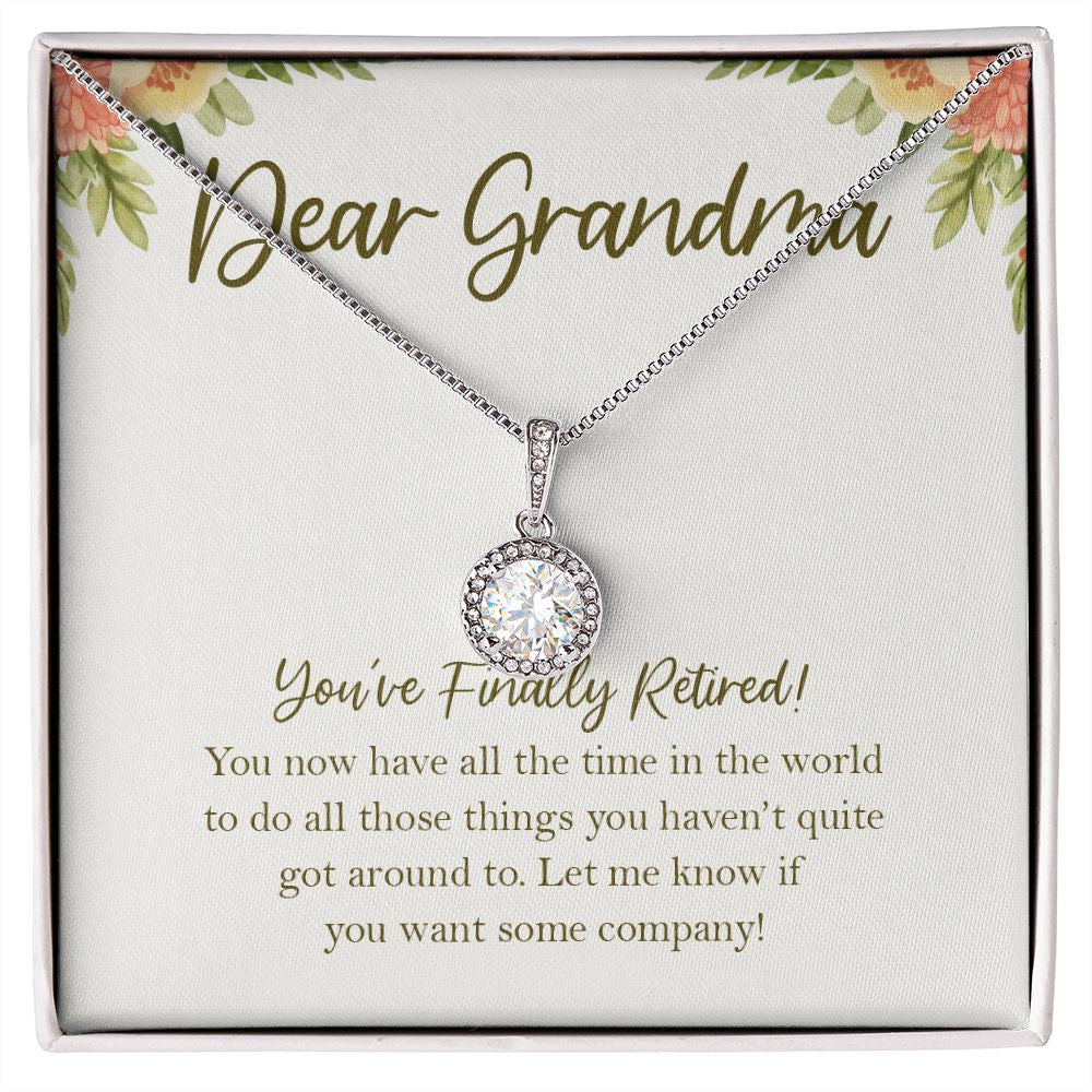 All The Time In The World eternal hope necklace front