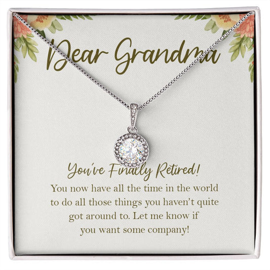 All The Time In The World eternal hope necklace front