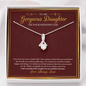 All Our Wishes Came True alluring beauty necklace front