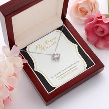 Load image into Gallery viewer, The Person You are Destined To Become love knot pendant luxury led box red flowers
