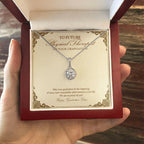 Achievements In Your Life eternal hope necklace luxury led box hand holding