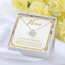 Load image into Gallery viewer, The Kind Of Couple love knot pendant yellow flower
