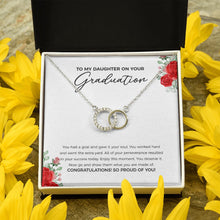 Load image into Gallery viewer, What You Are Made Of double circle pendant yellow flower
