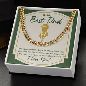 You're the greatest cuban link chain gold standard box
