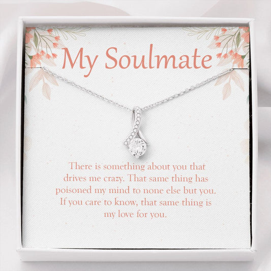 Poisoned My Mind To None alluring beauty necklace front